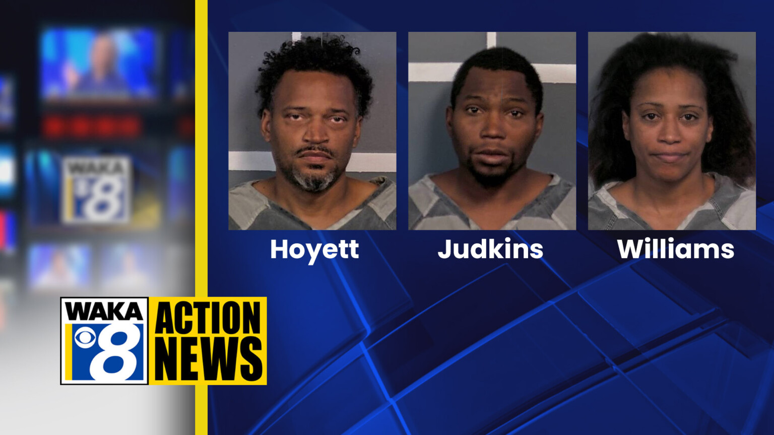 Three Alexander City residents arrested in drug bust - WAKA 8
