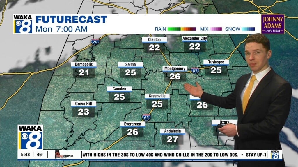 Ben's 530pm Forecast Sunday 1 25 26