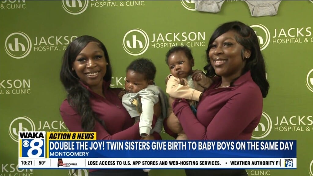 Double The Joy! Twin Sisters Give Birth To Baby Boys On The Same Day At Jackson Hospital