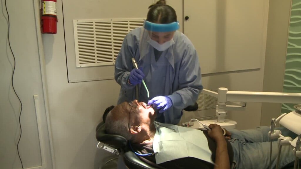 Dozens Come To Receive Free Dental Care Saturday