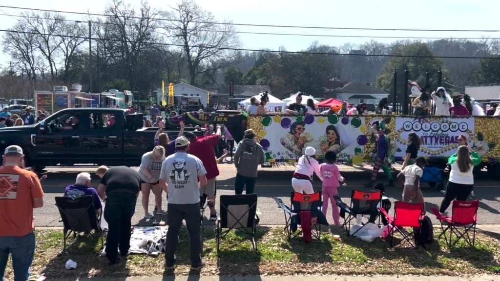 Mardi Gras Parade In Downtown Prattville