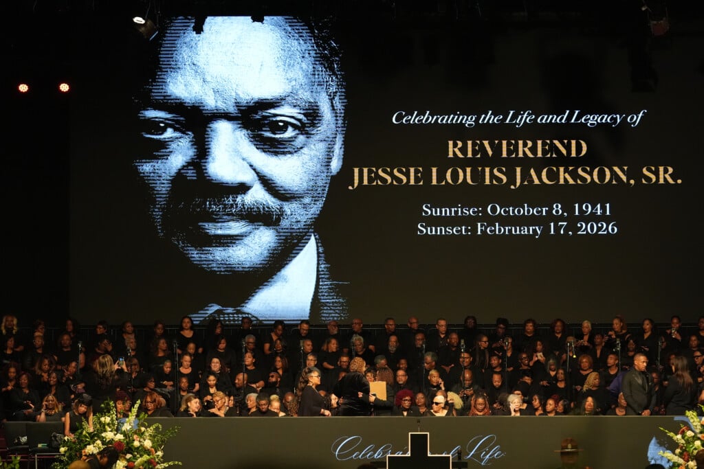 Aptopix Jesse Jackson Memorial