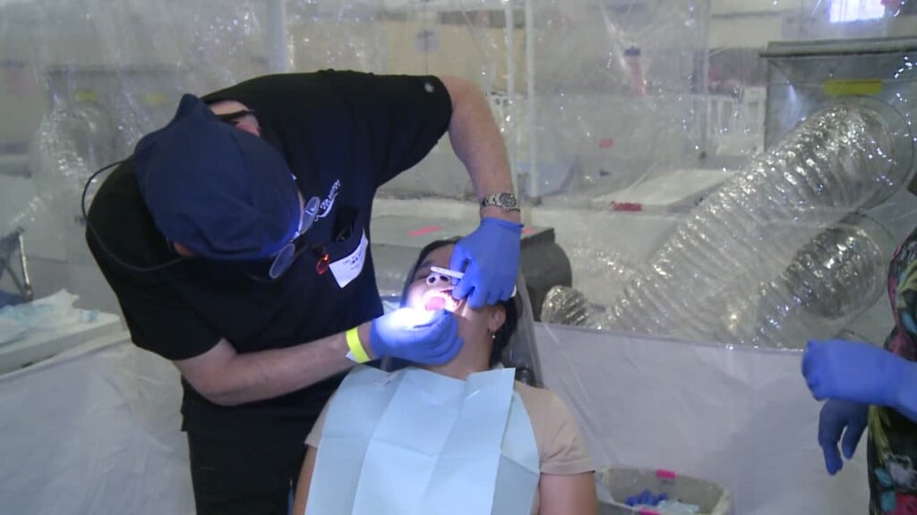 Remote Area Medical Hosts Free Healthcare Clinic