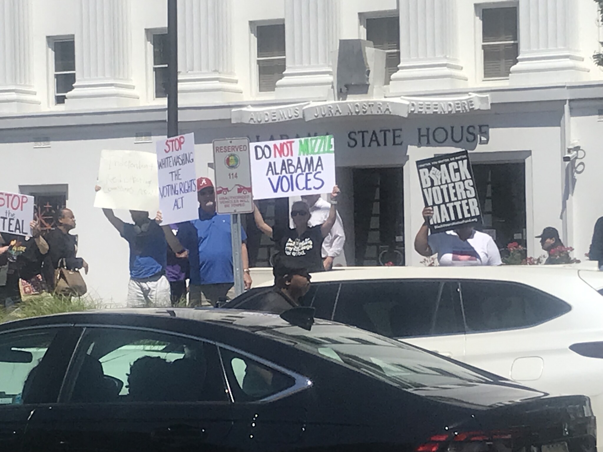 Democrat Had Rally Alabama Democrats rally against changes in Congressional district lines ...