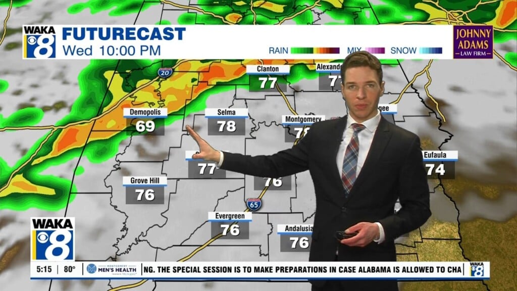 Ben's 5pm Forecast Tuesday 5 5 26