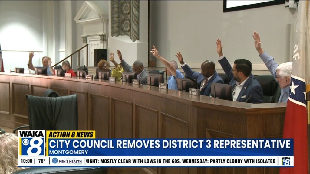 Montgomery City Council Removes District 3 Representative