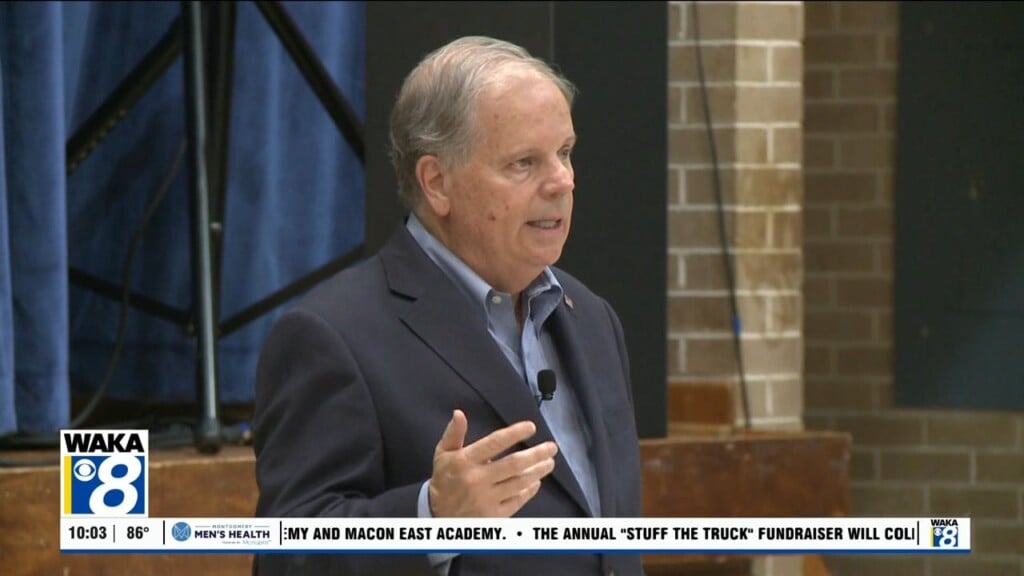Doug Jones Talks To Voters In Town Hall In The Capital City