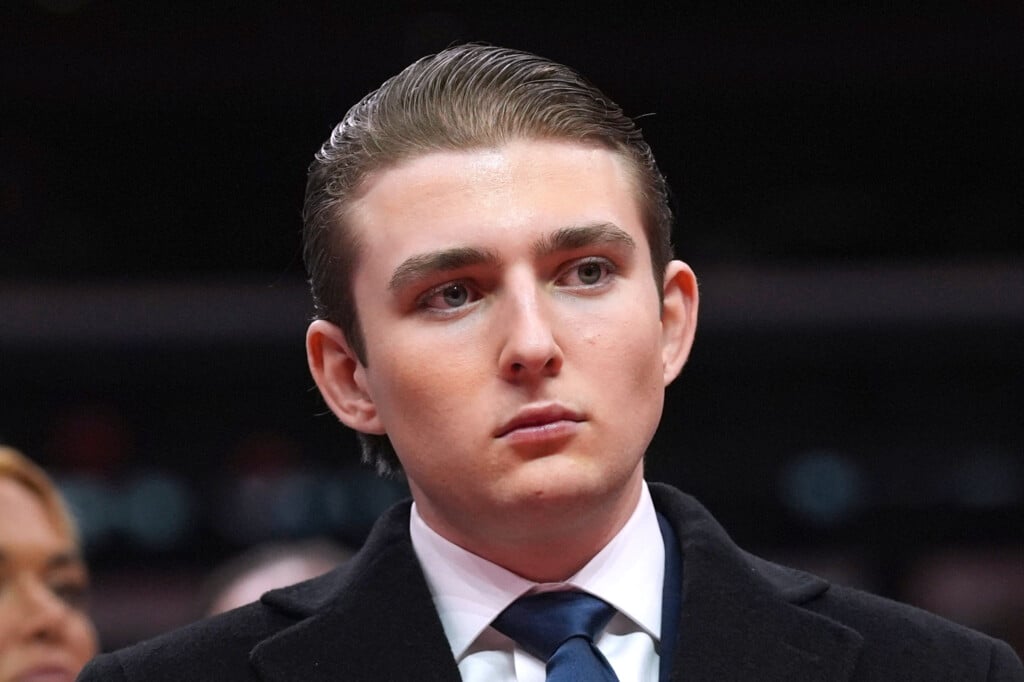 Us Iran Barron Trump Secret Service