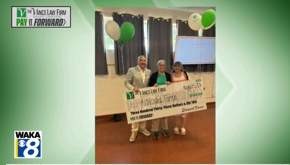 Pay It Forward winner Alexandra Fermin