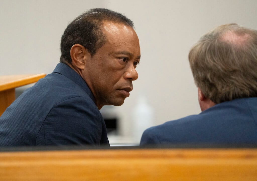 Aptopix Tiger Woods