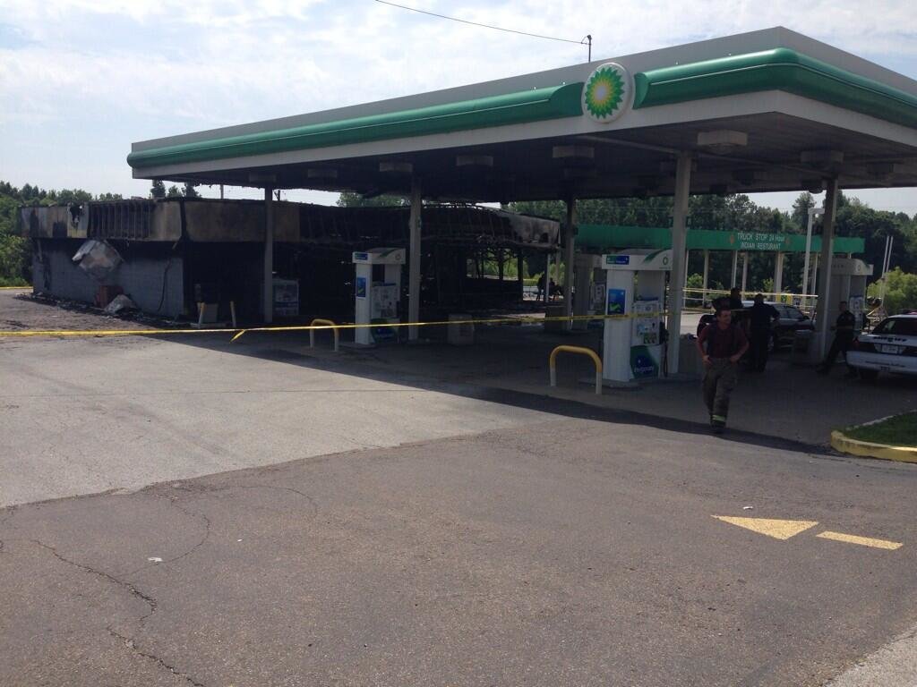 Gas station catches fire in Madison County WBBJ TV