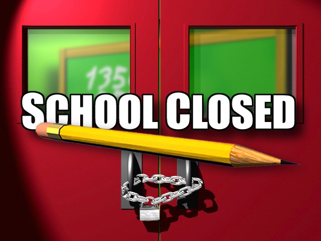 school closings clip art