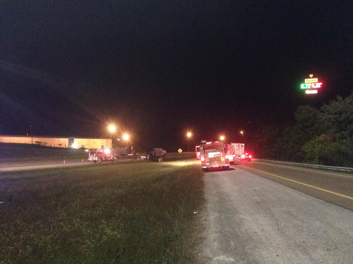 Tractortrailer catches fire on Interstate 40 WBBJ TV