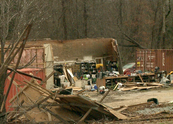 Homeowners Work Toward Recovery In Trail Of Denmark Storms - WBBJ TV