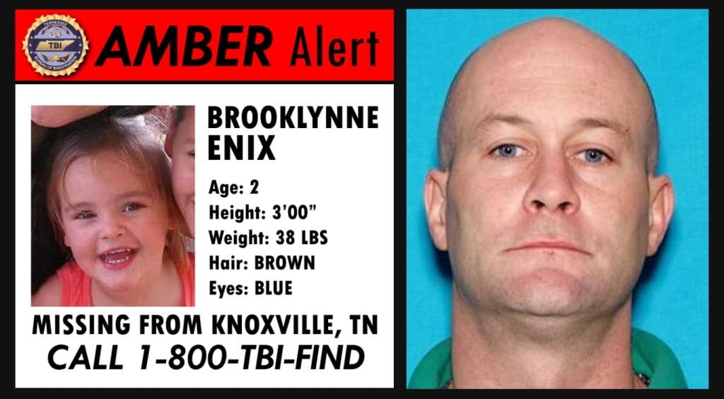 UPDATE TBI, Knoxville Police seek information in ongoing Amber Alert