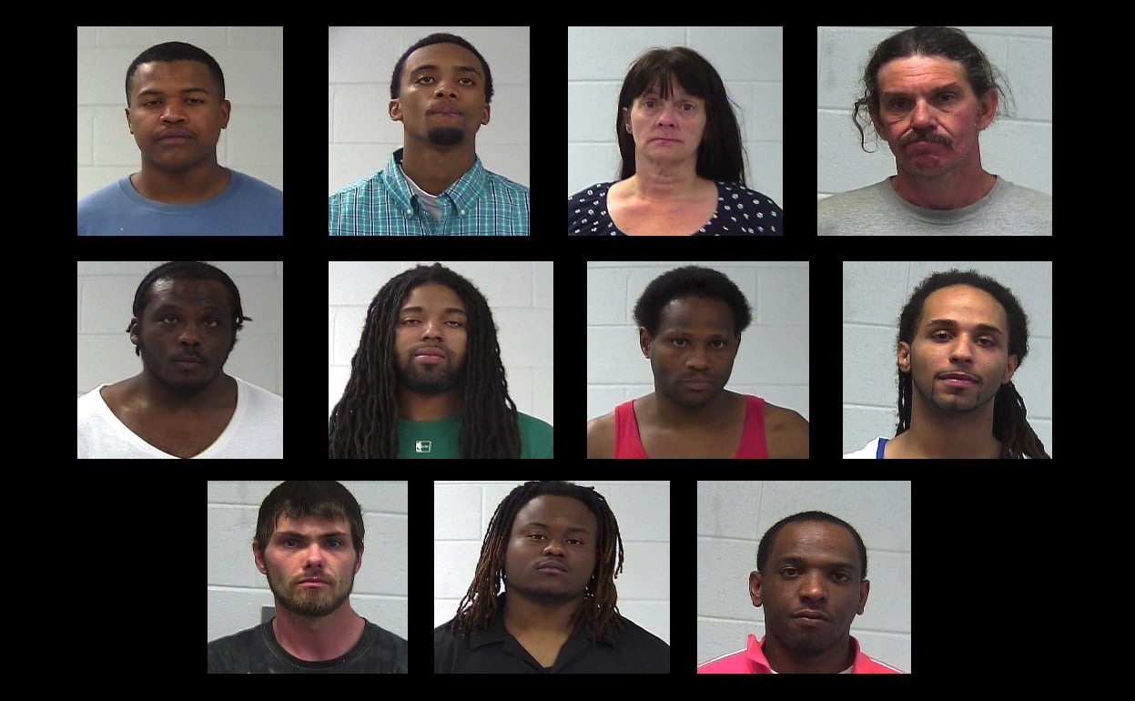 11 arrested after Gibson Co. Parolee Compliance Check WBBJ TV