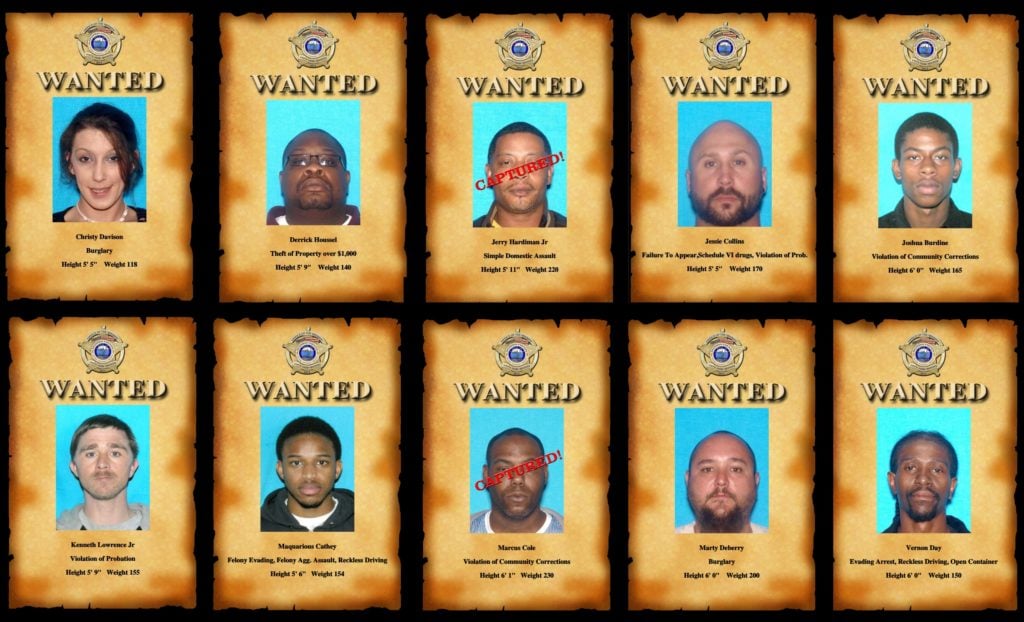 Madison Co. Sheriff's Office shares new top 10 most wanted list WBBJ TV