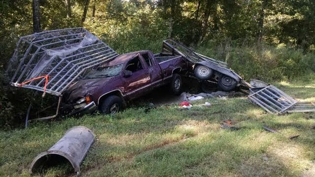 Two In Hospital After Three-vehicle Benton County Wreck - WBBJ TV