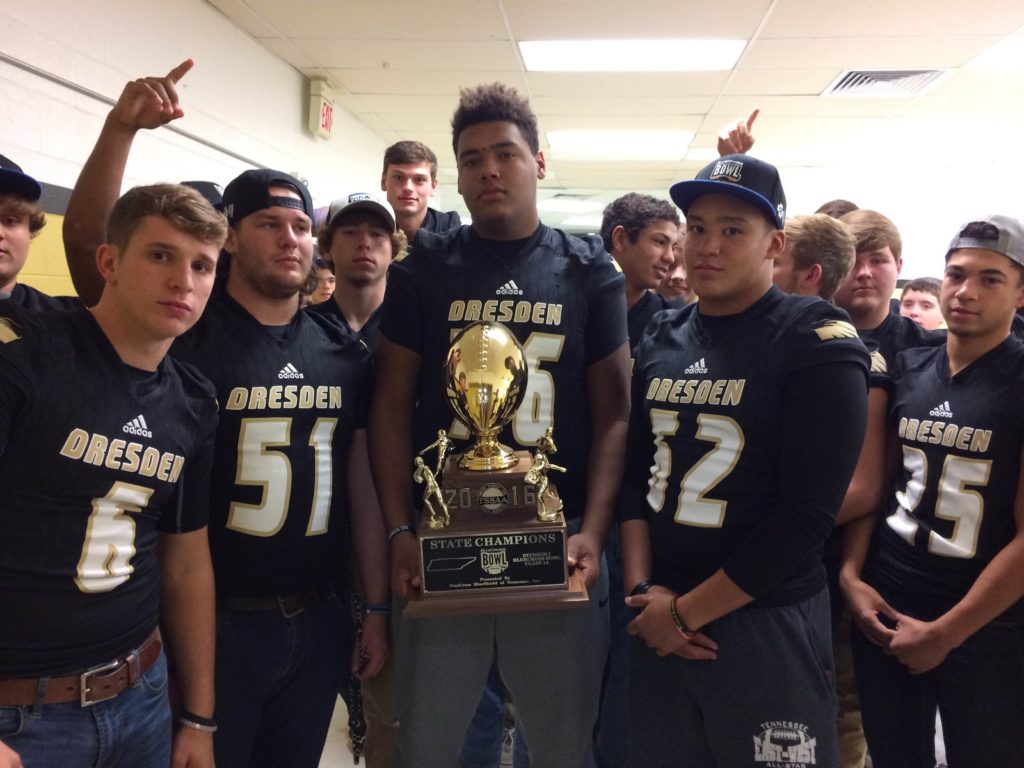 Dresden Lions celebrate their victory WBBJ TV