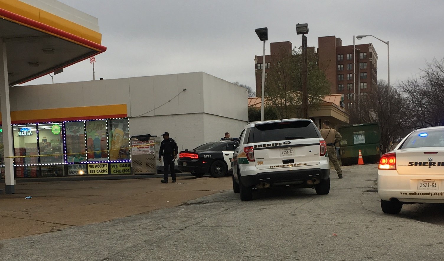 Police say clerk fired shots during gas station shooting WBBJ TV