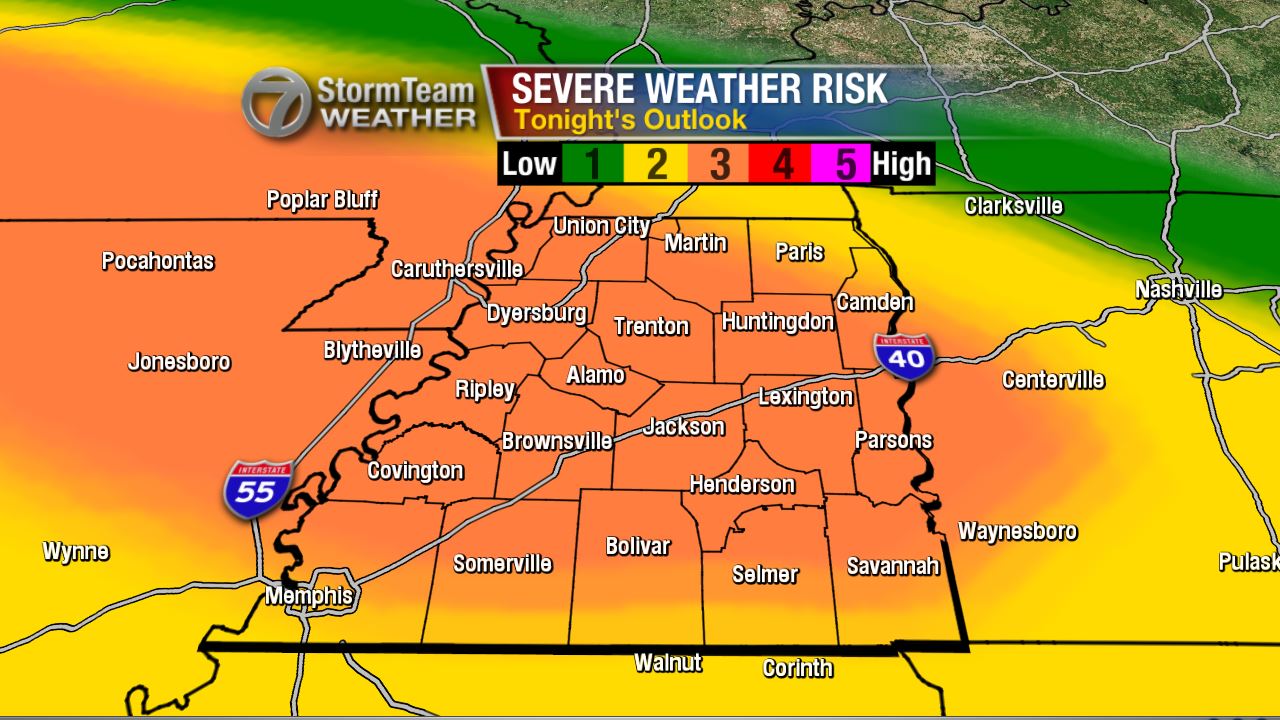 Severe Weather Possible Tonight Wbbj Tv 7916