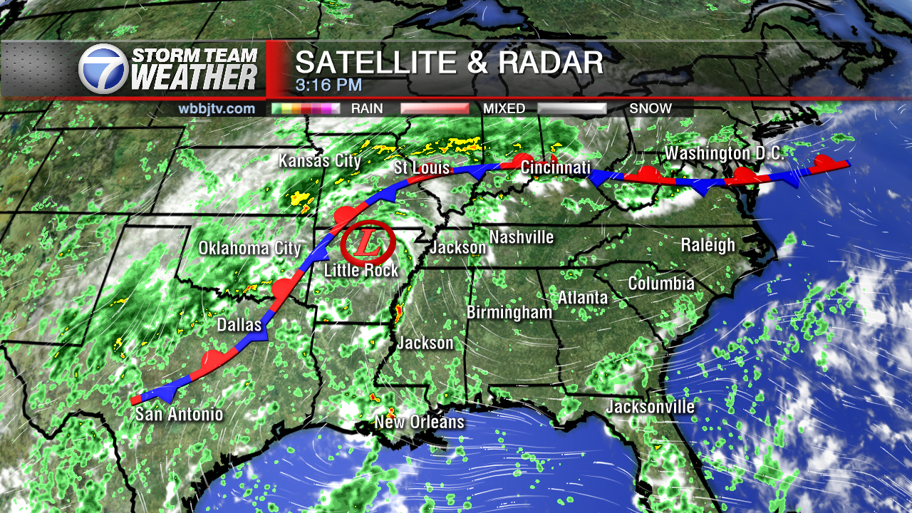 Cold Front Coming Through this Weekend - WBBJ TV