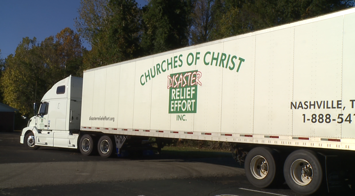Truckload of donations delivered to Scotts Hill WBBJ TV