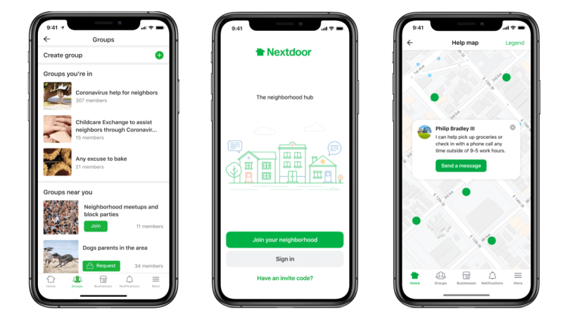 Nextdoor Help App Pic 1