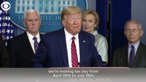 Tax Deadline Moved