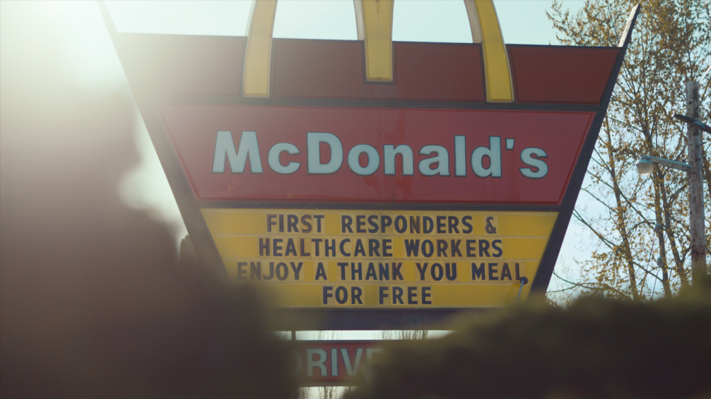  Mcdonalds Thank You Meals Sign