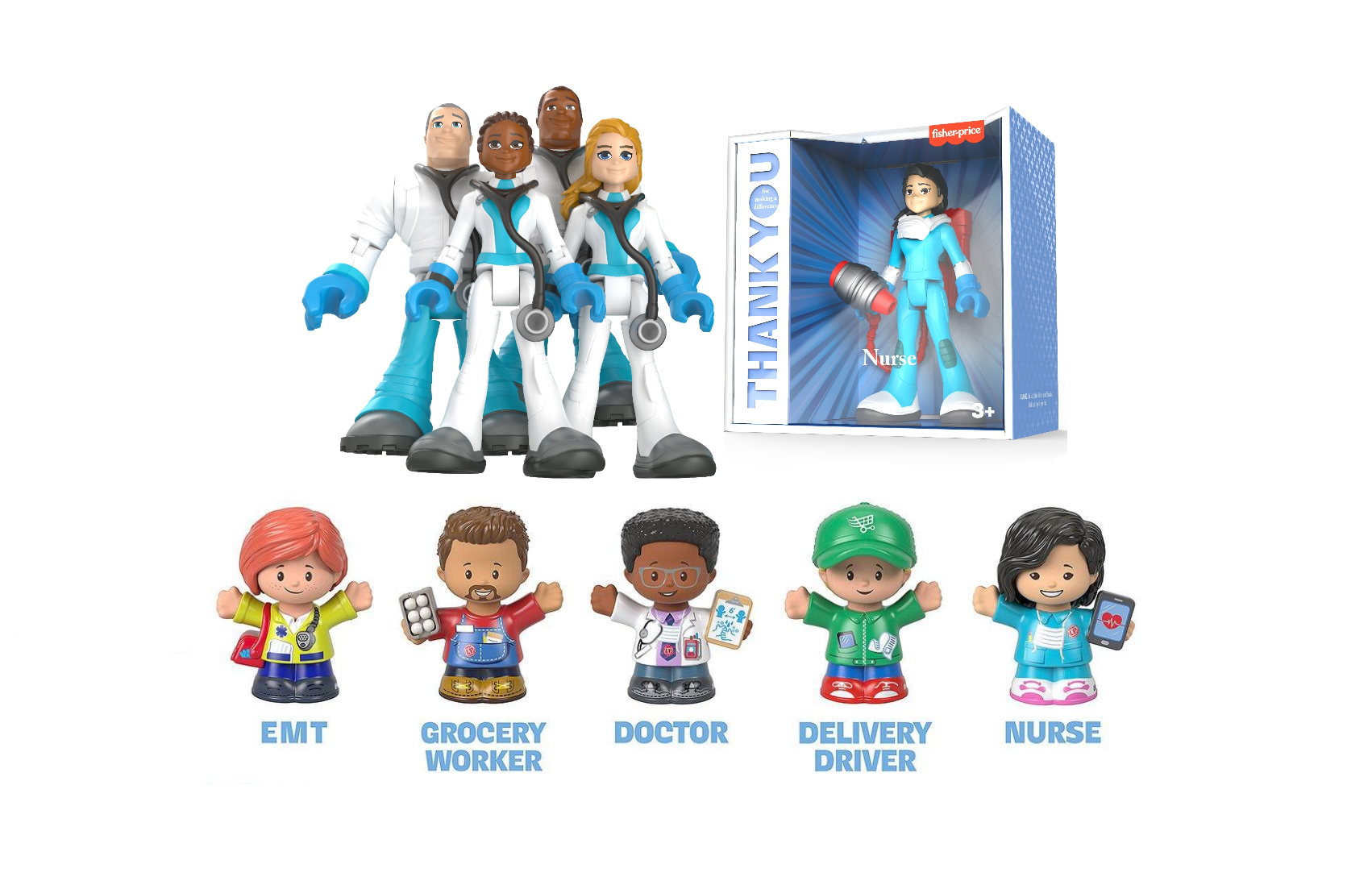 mattel healthcare action figures