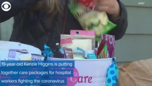 Teen Creates Care Packages
