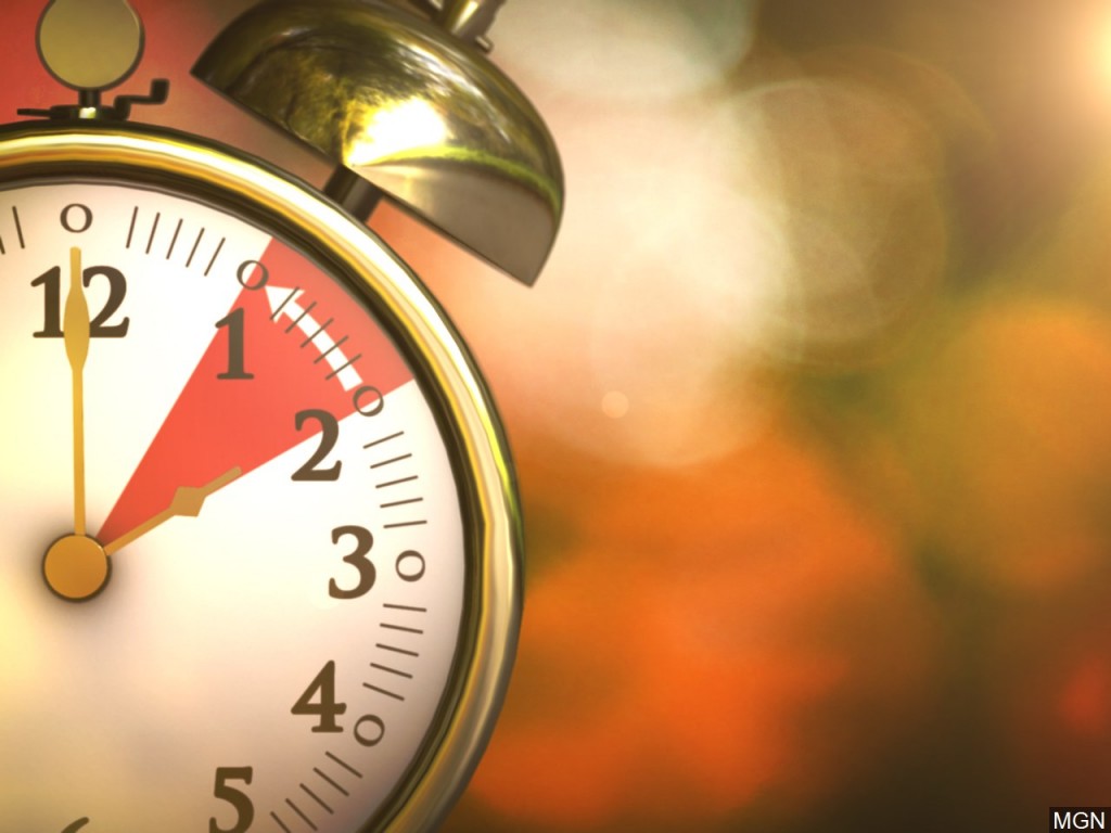 Daylight Saving Time Fall 2020