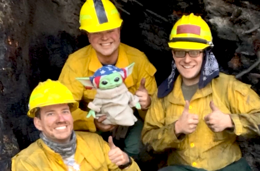 Baby Yoda Fire