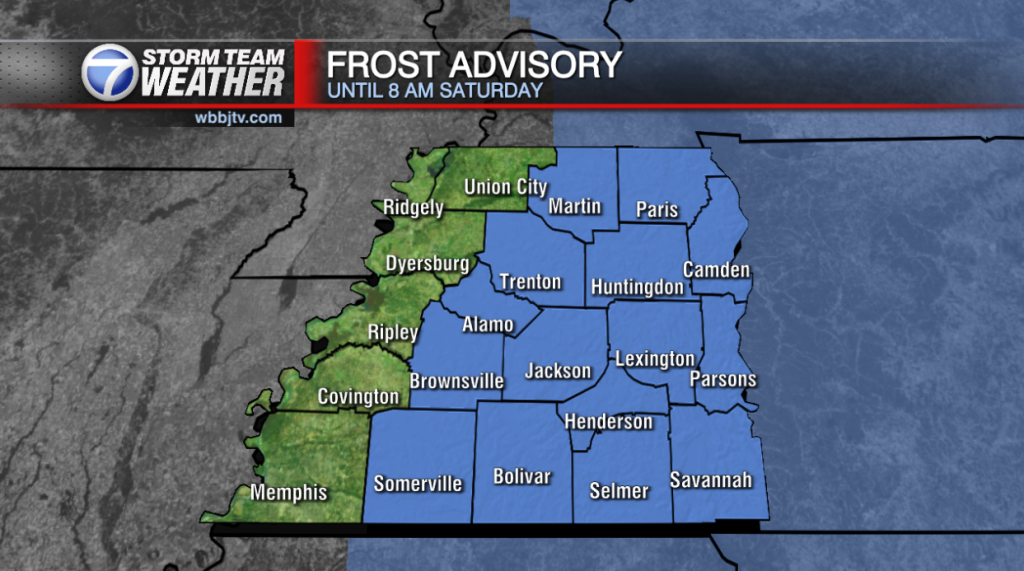 Frost Advisory