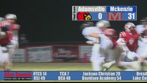 Adamsville Vs Mckenzie
