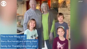 Grandparents Send Cutouts To Family For Thanksgiving