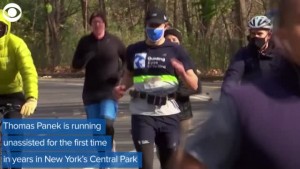Blind Man Ran A 5k Unassisted