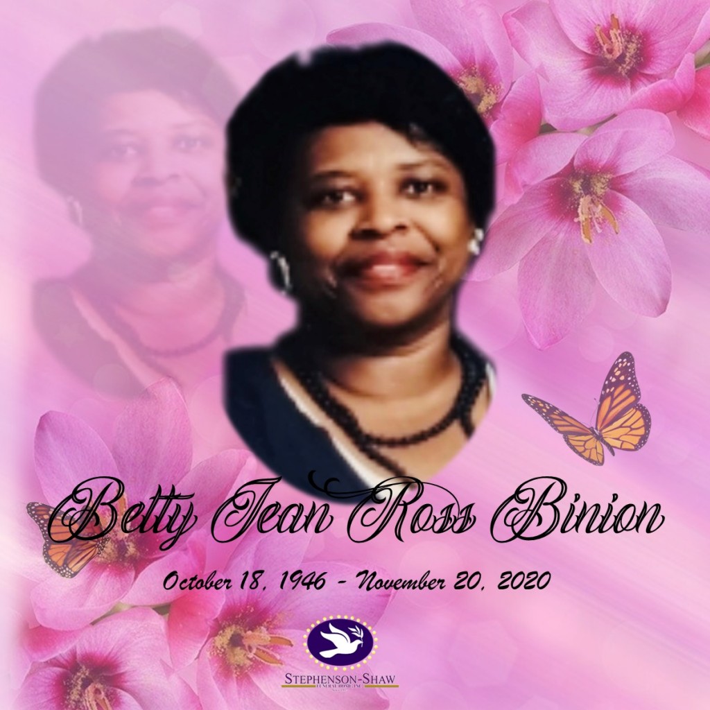 Betty Binion Fb Announcement