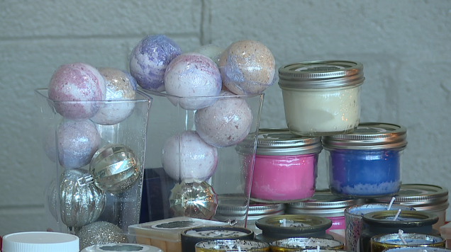 Bath Bombs And Candles