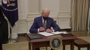 Joe Biden Signs Executive Order