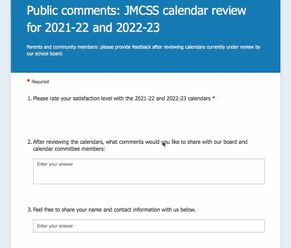 JMCSS opens calendar for comments, provides update on new schools - WBBJ TV