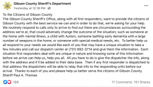 Gibson County Sheriffs Office 2