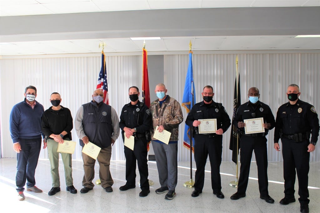 Six Jpd Employees Honored For Their Years Of Service