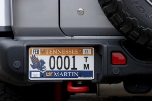 Ut Martin Specialty License Plate