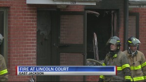 Lincoln Court Fire 10pm Vo