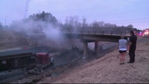 I40 Crash Fire 6pm Pkg