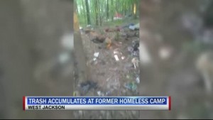 Homeless Camp Clean Up 5pm Pkg