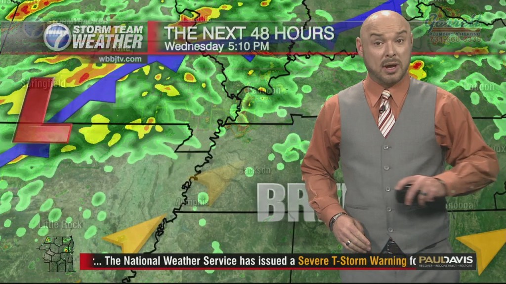 Wednesday Evening Forecast Update