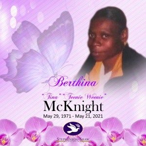 Berthina Mcknight Fb Announcement B